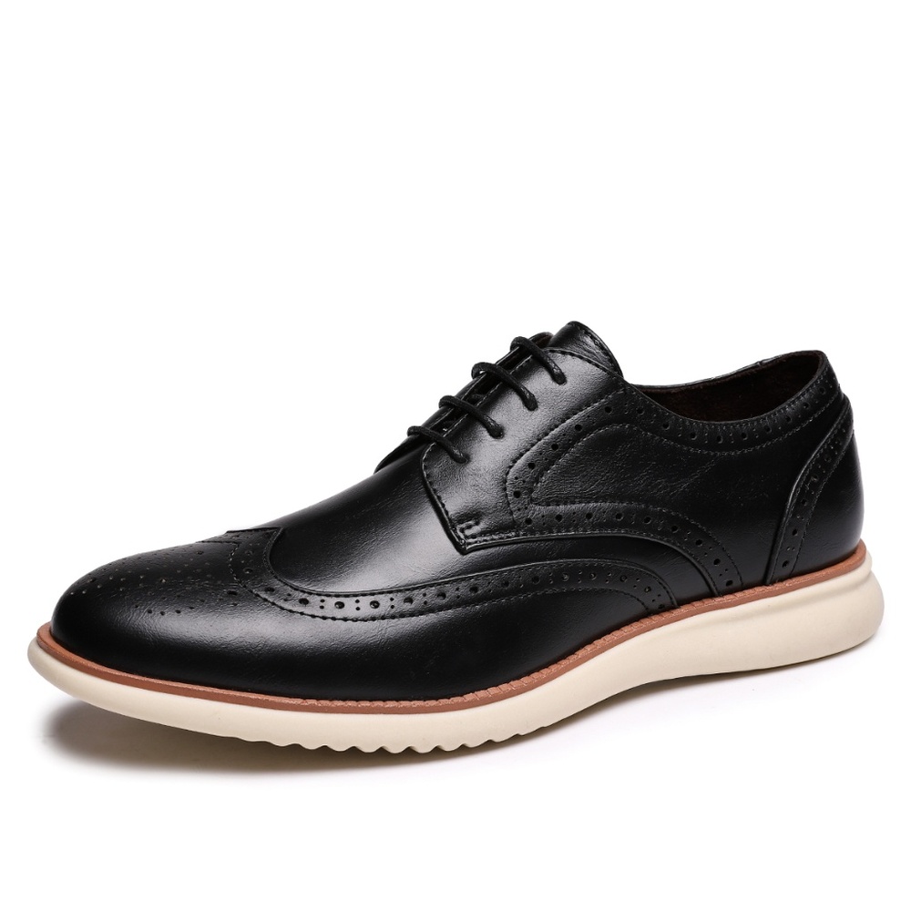 Men's Dress Shoes Lace Up Walk Oxford - Picture 6 of 7